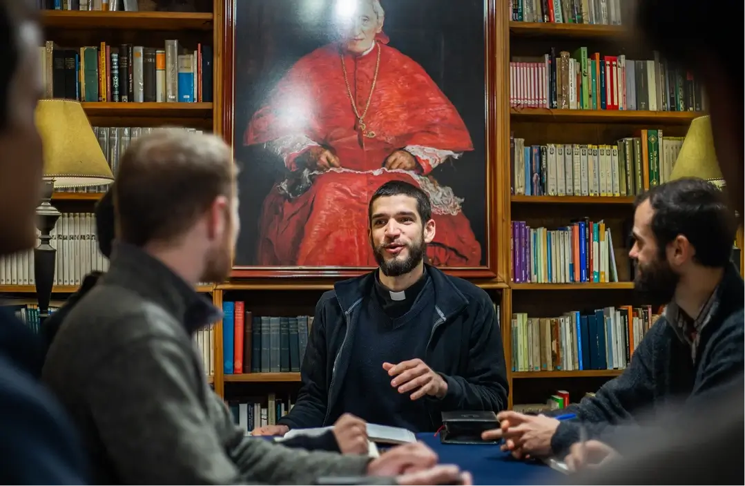 Probación etapa discernimiento - Reunión P. Patricio con misioneros