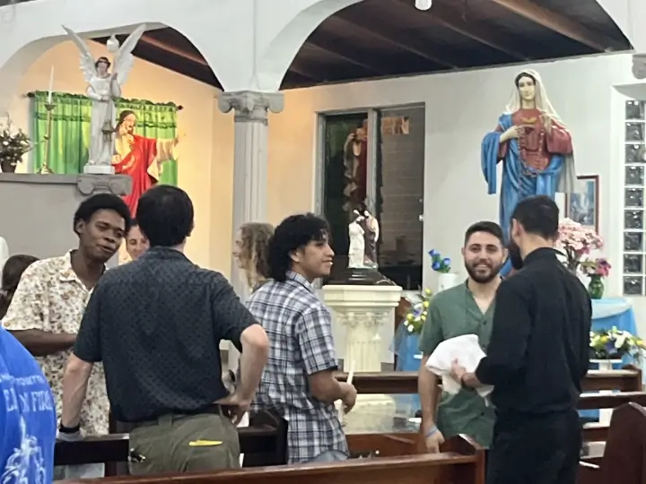 Belize Summer Mission - Day 13 - Church and Mary
